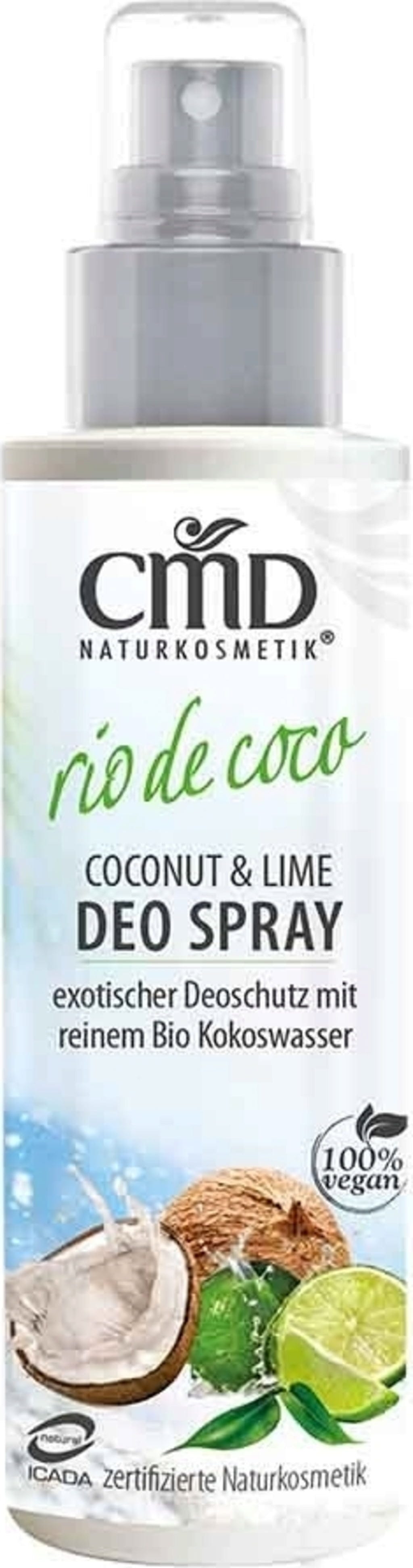 CMD Naturkosmetik  Rio de Coco Deo Spray Coconut & Lime, 100 ml
