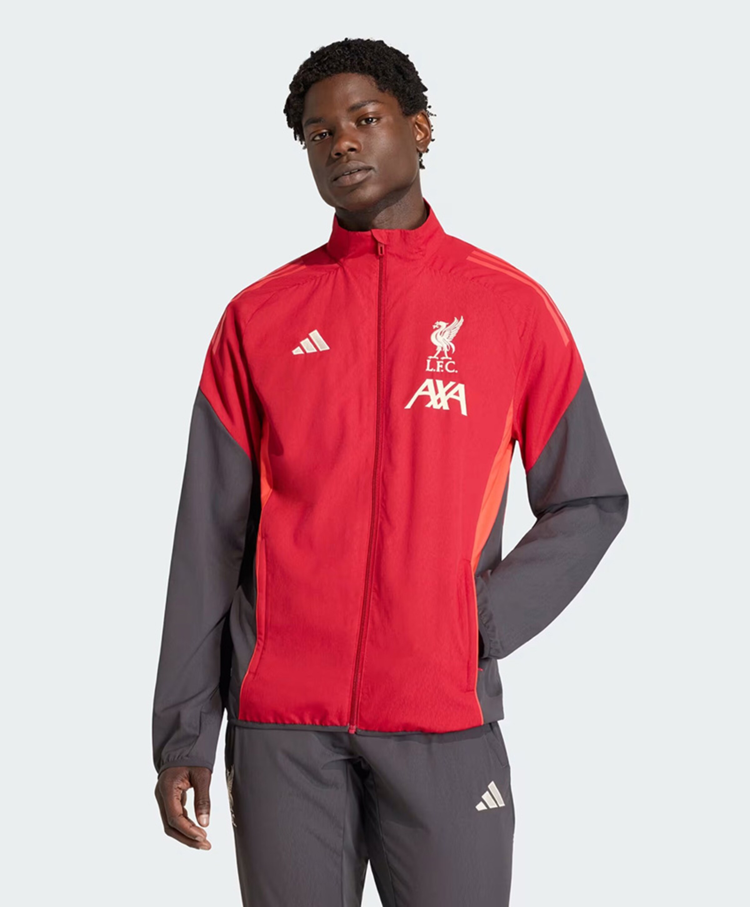 Adidas Heren jas rood