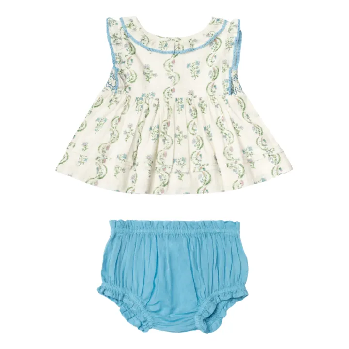 Lali T-shirt + Bloomer Ari  | Ecru