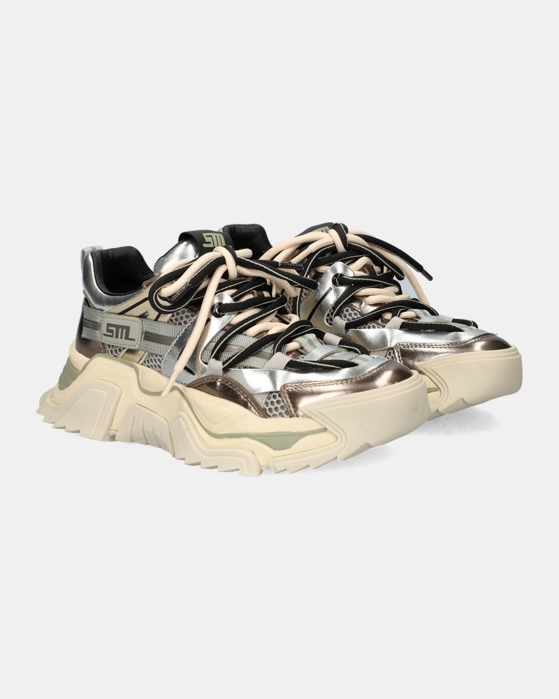 Steve Madden Kingdom-E Lage sneakers  - zilver