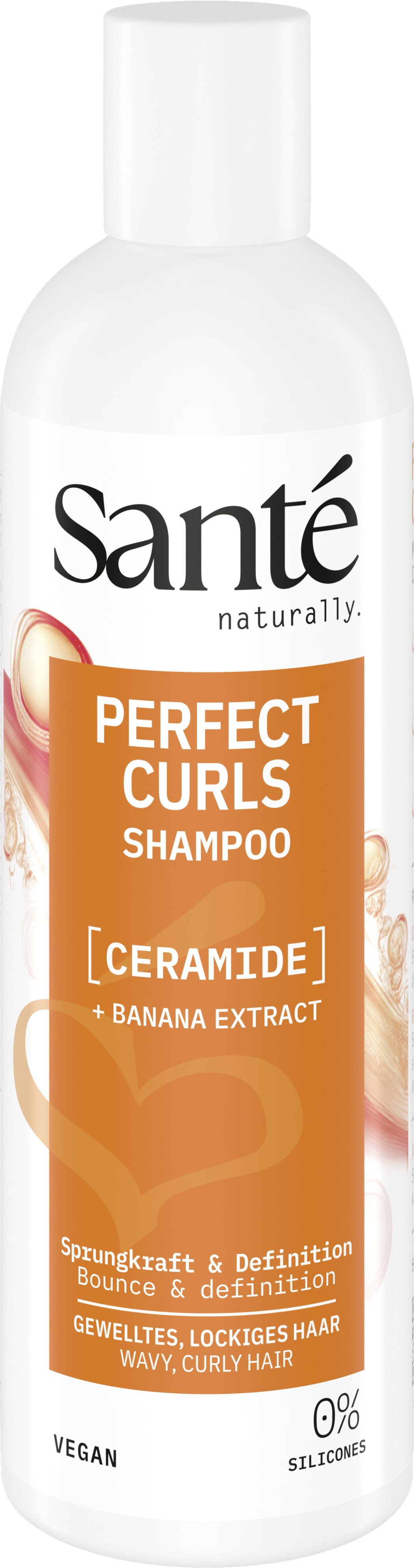 Santé naturally.  Perfect Curls Shampoo, 250 ml