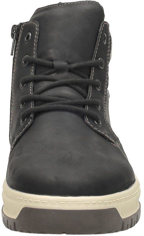 Rieker Veterschoenen Hoog zwart