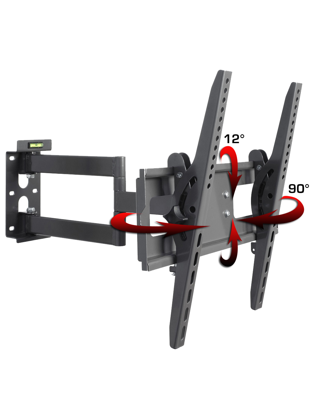 Wandhalterung WS 200 - schwarz - für 32-70 Zoll