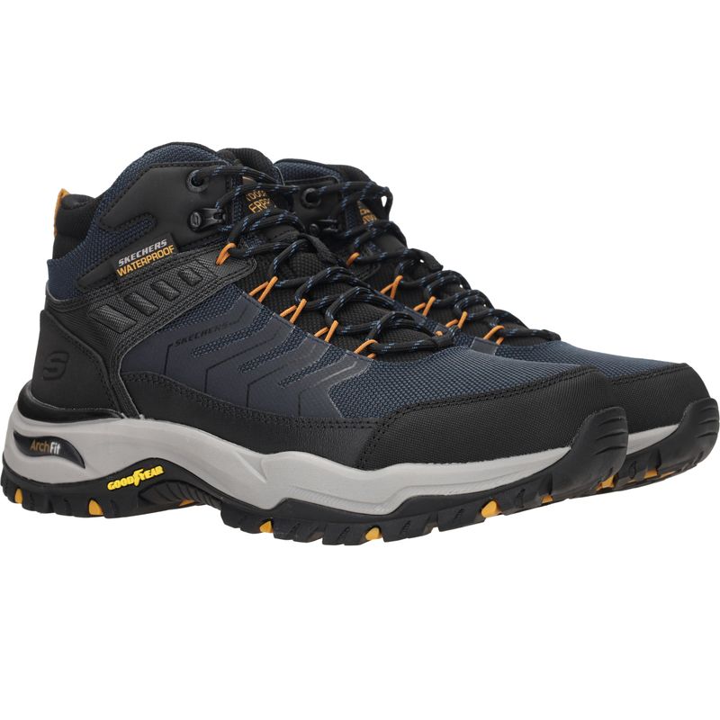Skechers Relaxed Fit Arch Fit Dawson Raveno Wandelschoenen Blauw Heren