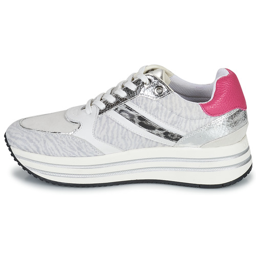 Geox - D KENCY B - Gris / Rose