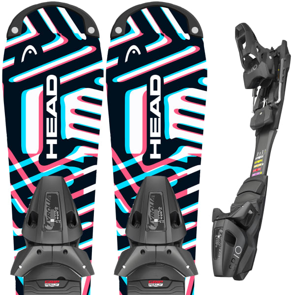 SFS532_Mini ski HEAD RAZZLEDAZZLE BLACK/WHITE