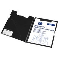 Porte-bloc double magnétique, noir