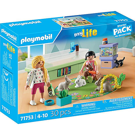 Playmobil kanin familie 71753 30 dele
