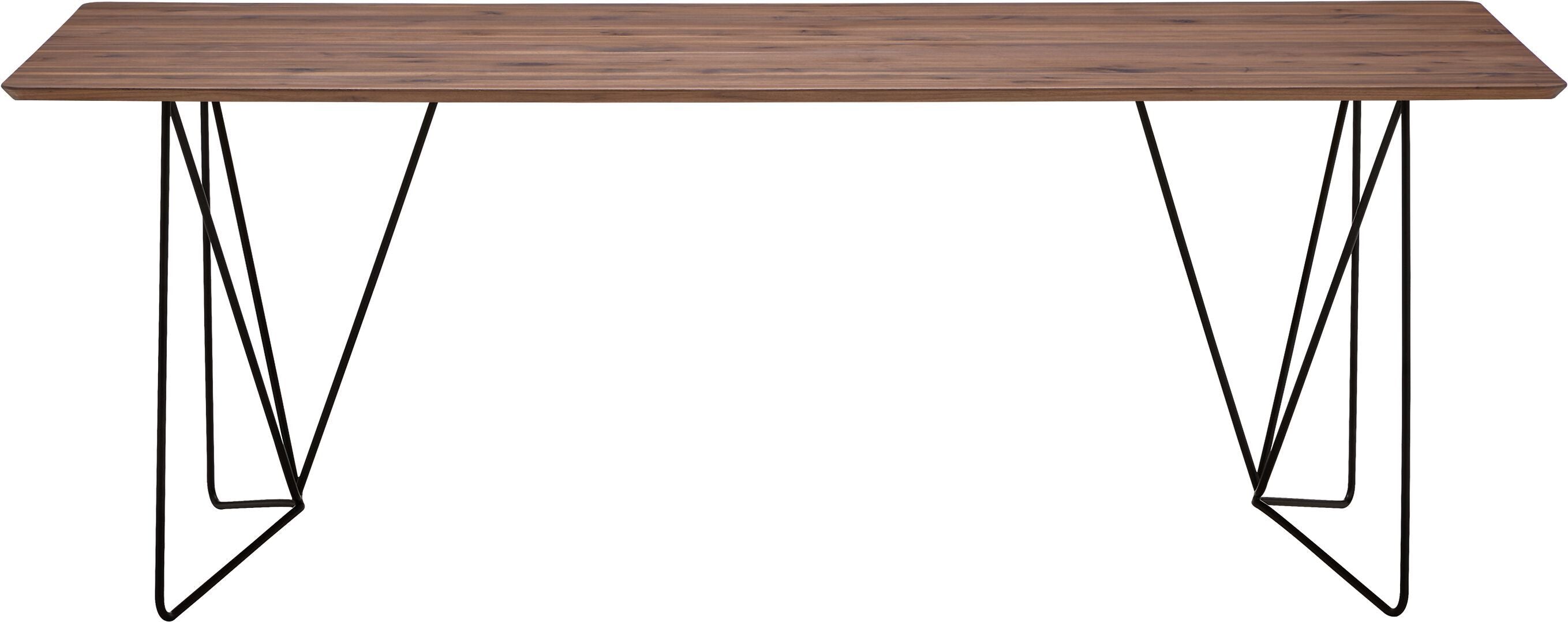 ELIANA Tisch - Nussbaum / B: 200.0 cm x T: 95.0 cm x H: 75.0 cm