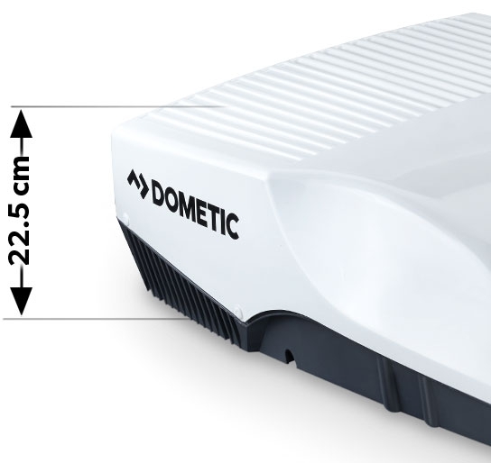 Dometic FreshJet 1700 Dachklimaanlage mit Luftverteilerbox
