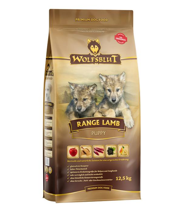 WOLFSBLUT Trockenfutter für Hunde Range Lamb