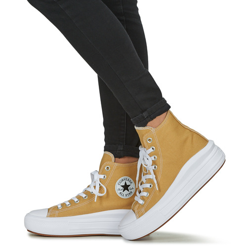 Converse - CHUCK TAYLOR ALL STAR MOVE PLATFORM SEASONAL COLOR - Moutarde