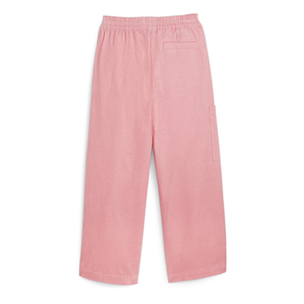 Puma Pantalon velours côtelé Rose Femme Puma 621457
