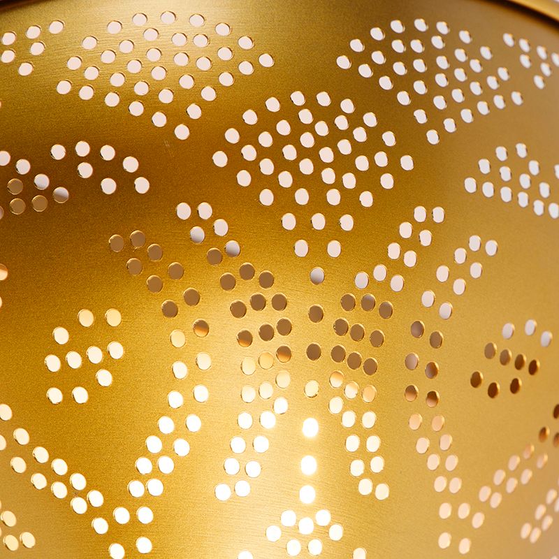 Oosterse wandlamp goud met lichteffect - Zayn