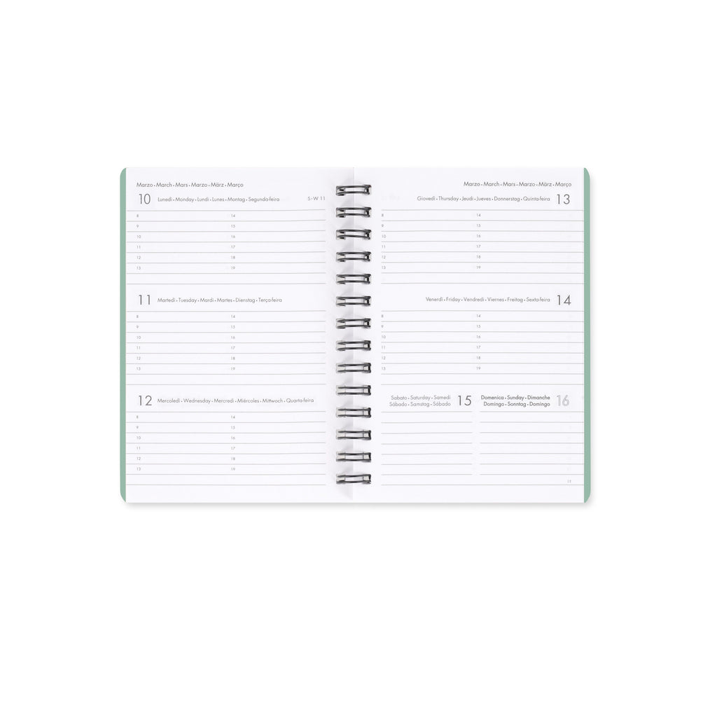 Agenda 2025 Semanal Pequena Espiral - Travel