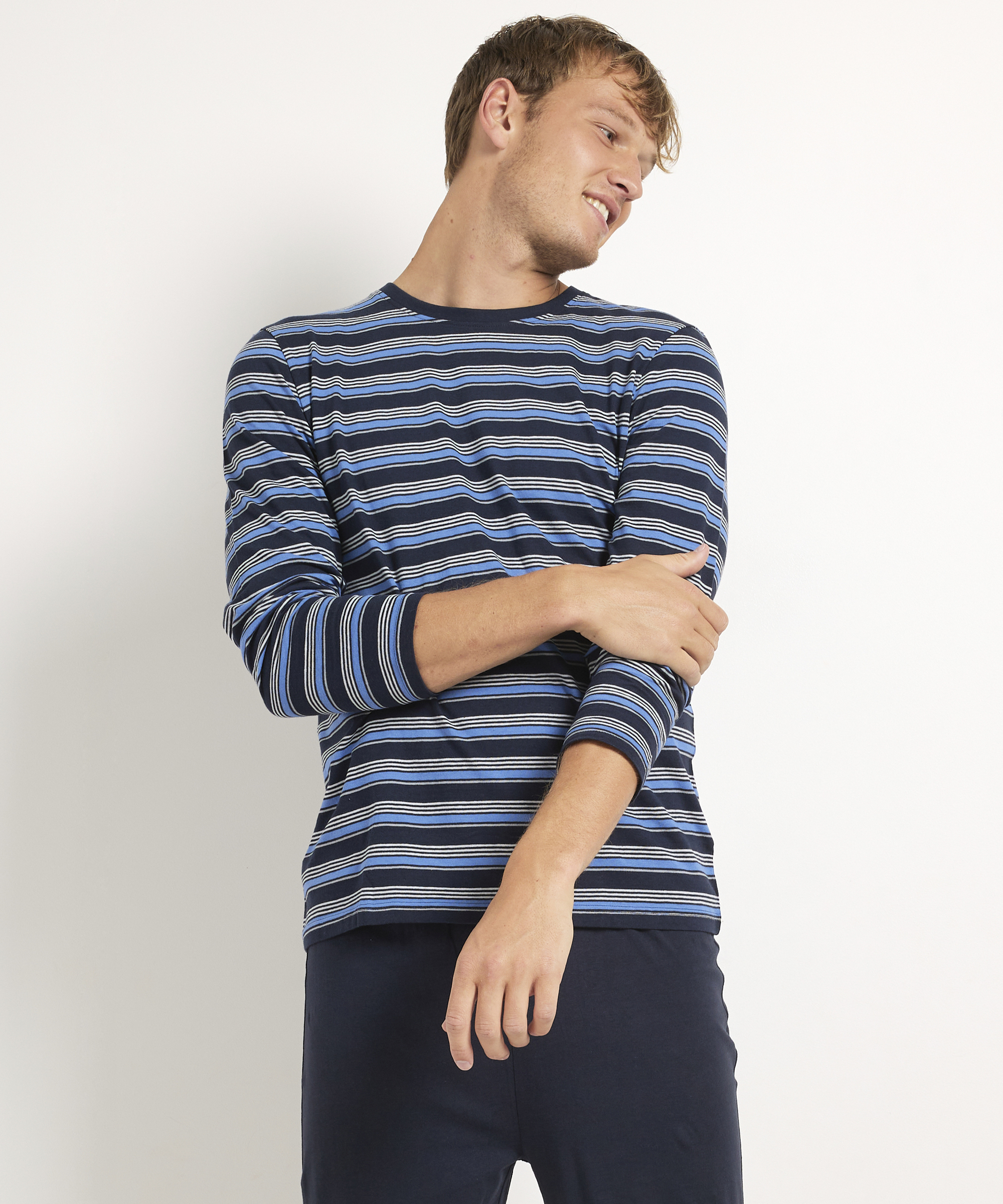 pyjama set: streep   uni