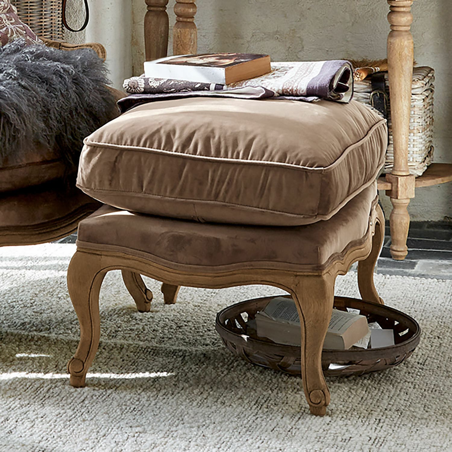 Hocker Corlay taupe