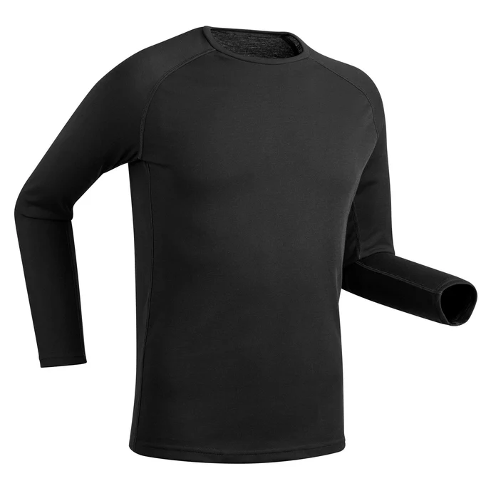 Camiseta térmica masculina Wedze BL100 da Decathlon