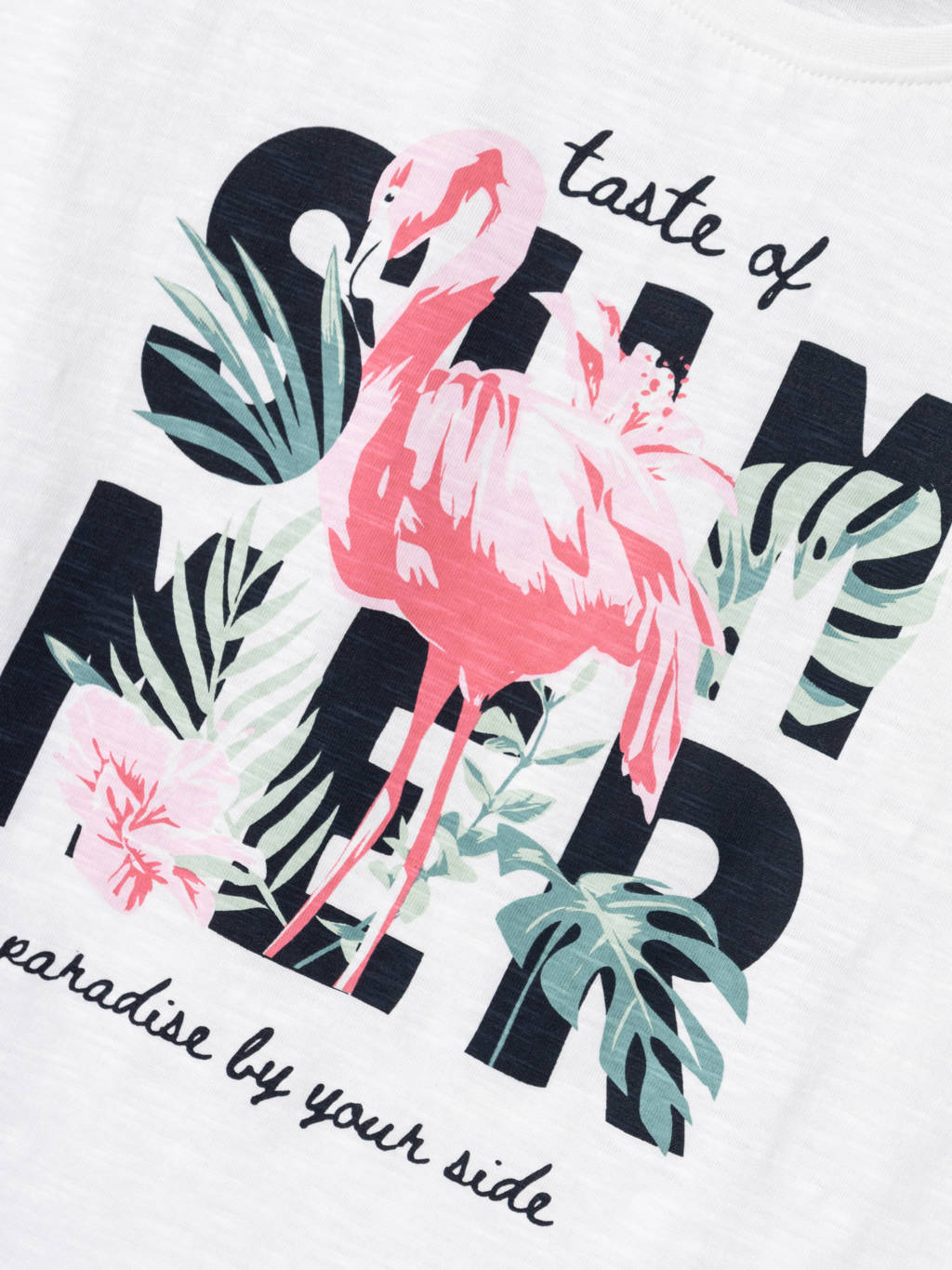 NAME IT T-shirt NKFVEET met printopdruk wit