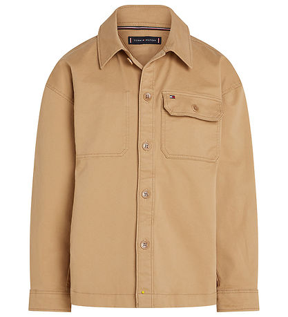 Tommy Hilfiger Hemd - Utility-Overshirt - Classic+ Khaki