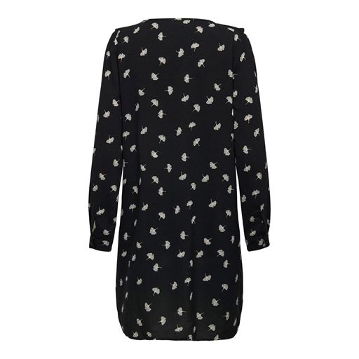JDY Marika Flounce Kjole, Black, XL