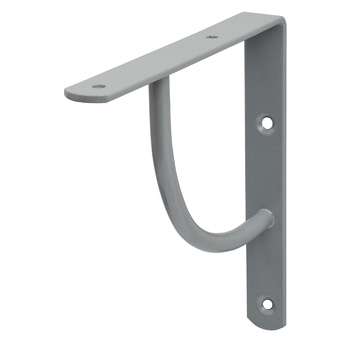 Duraline plankdrager mini swing mat zilver 14x14 cm