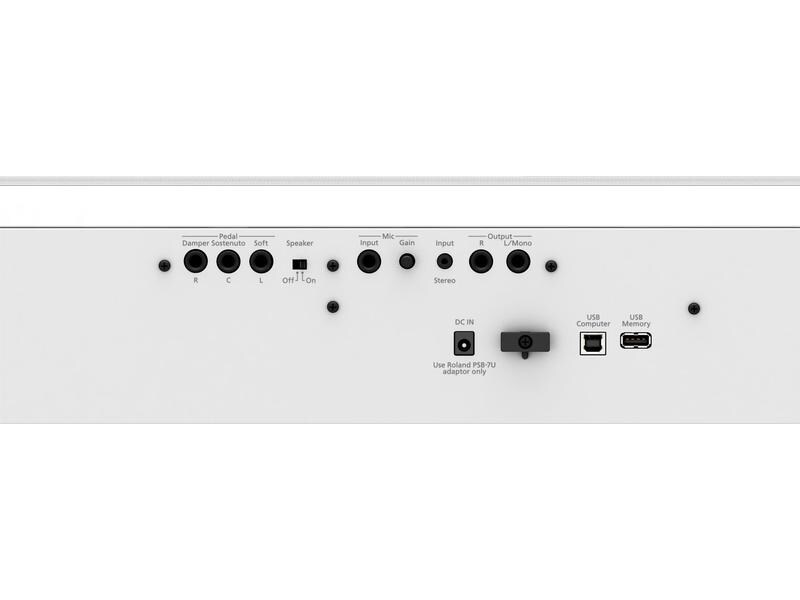 Roland E-Piano FP-60X Tragbares Piano mit leistungsstarken Lautsprechern und satten Umgebungseffekten