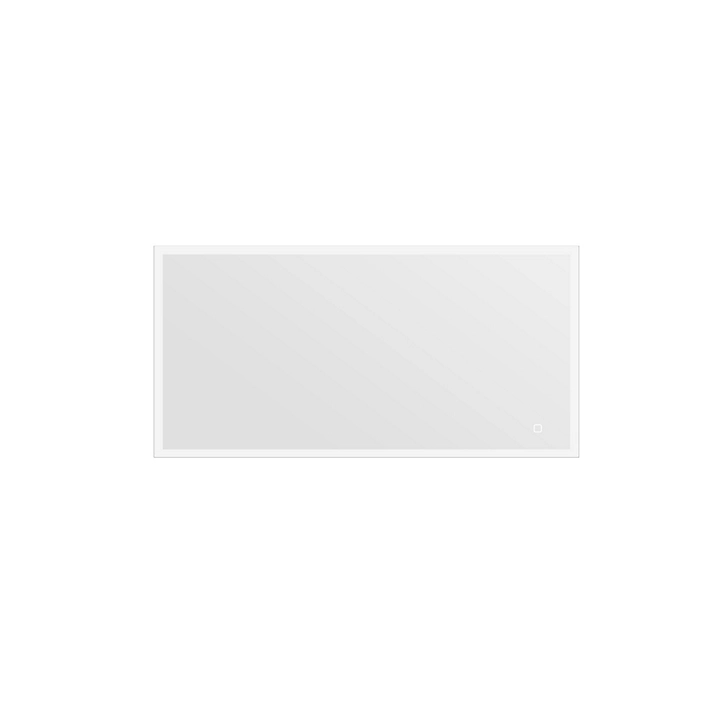 Miroir de salle de bains lumineux LED 70 x 140 cm, argenté, MPGlass Bishop
