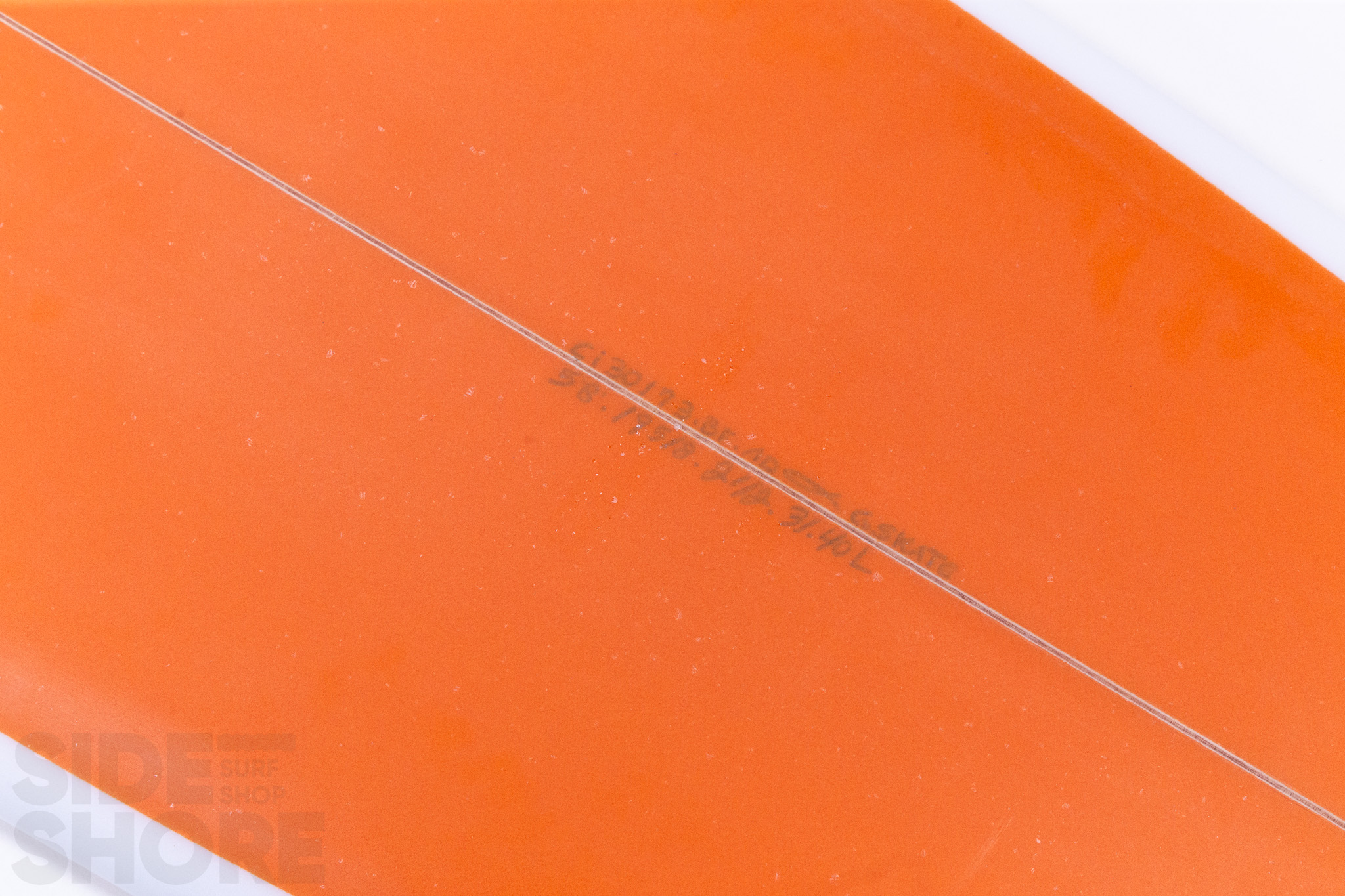 Al Merrick G Skate - Orange - 5'8 x 19 5/8
