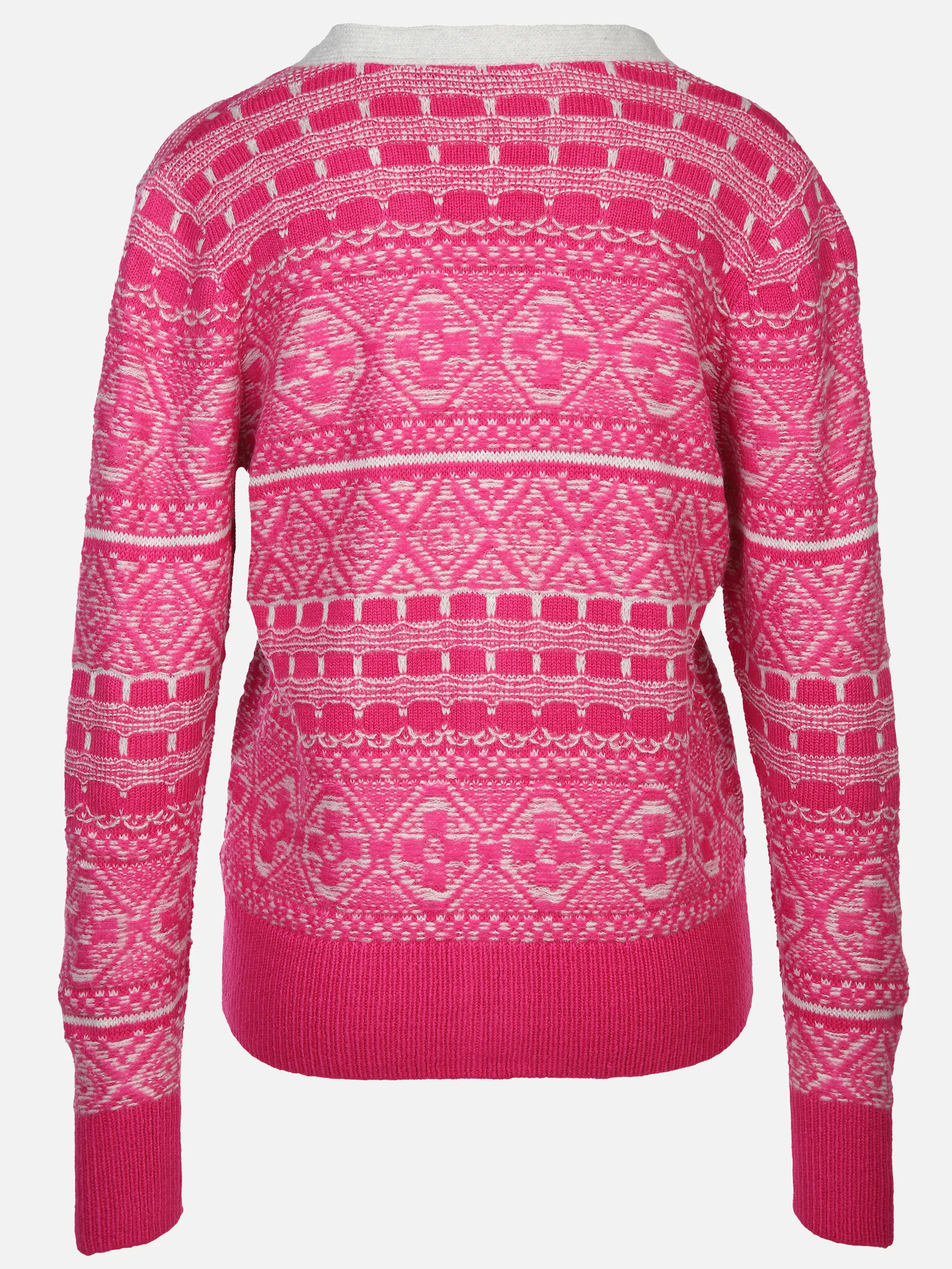 Damen Cardigan mit hübschem Mustermix