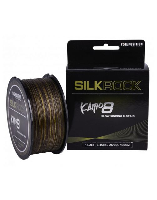 Pole Position Silkrock Kamo8 Braid 0.26 Mm 1000 M - Vislijn -