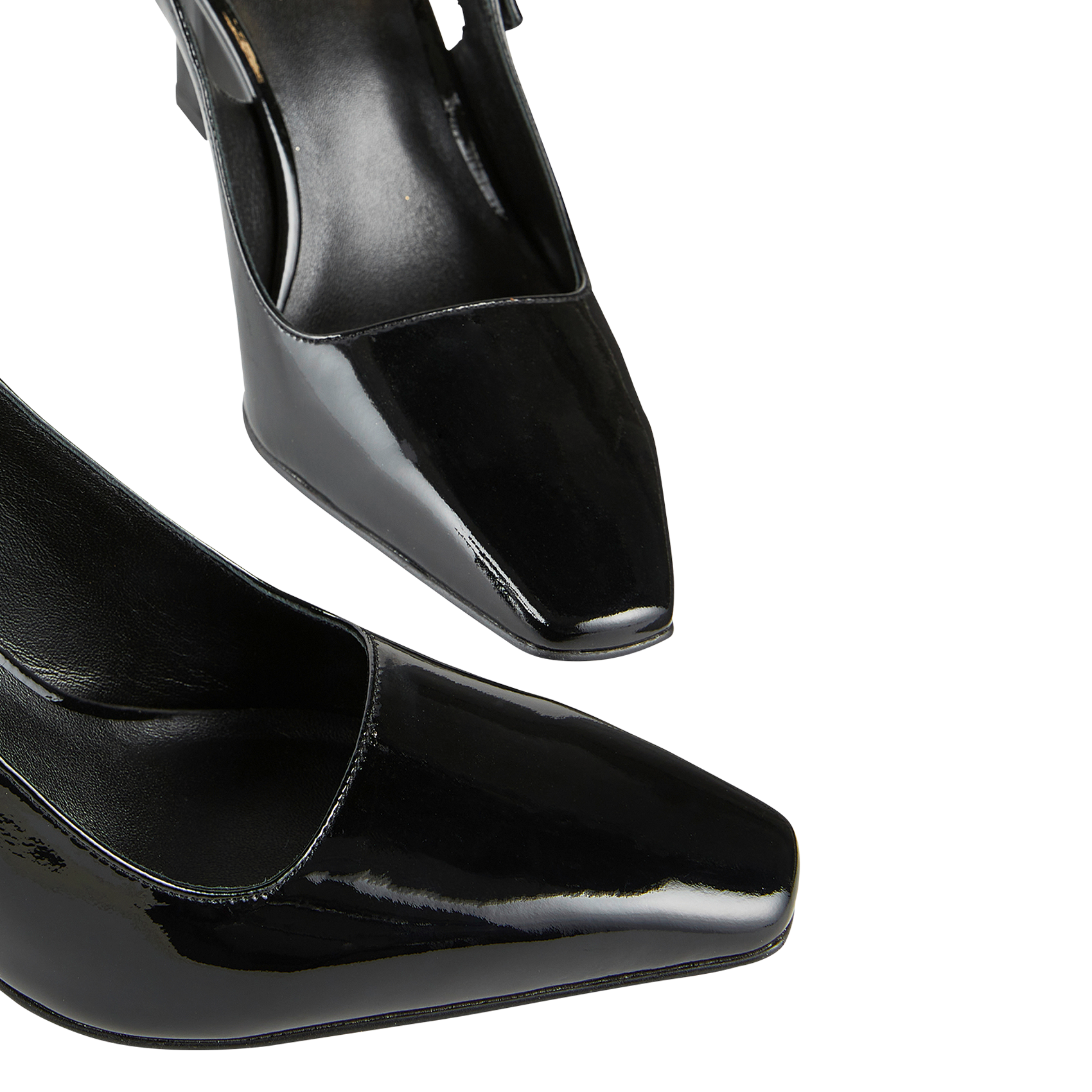CAMILLE - Escarpins en cuir vernis | Noir