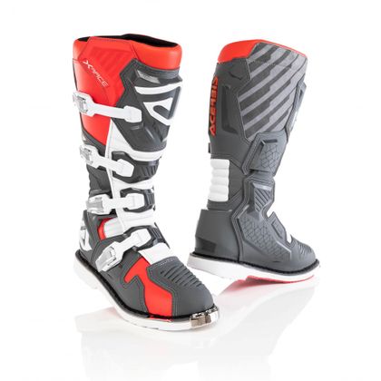 Bottes cross Acerbis X-RACE RED/GREY 2023 - Rouge / Gris