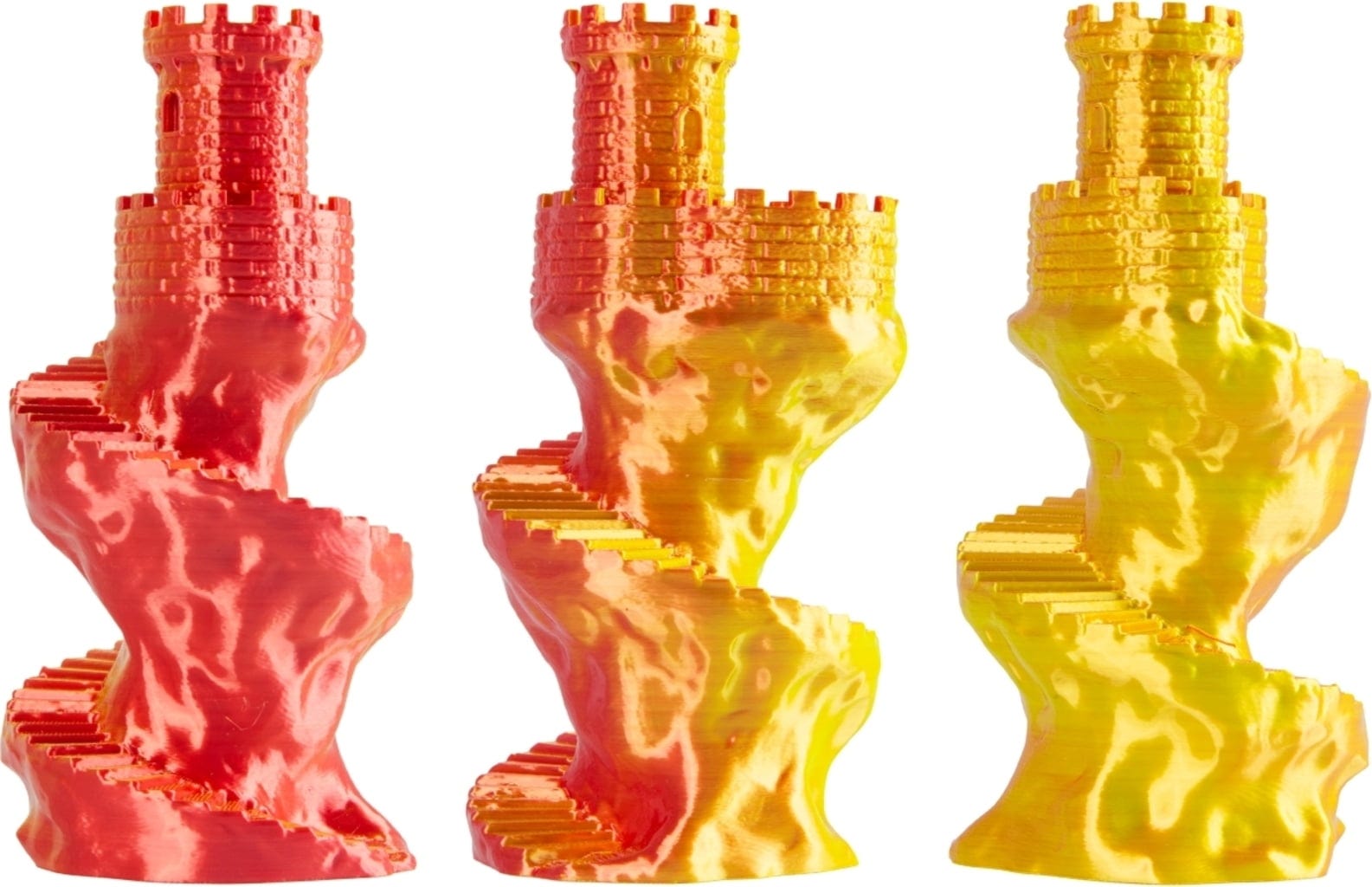 Spectrum  PLA Magic Silk Solar Flare, 1,75 mm / 1000 g    Seidiges PLA Finish in Solar Flare