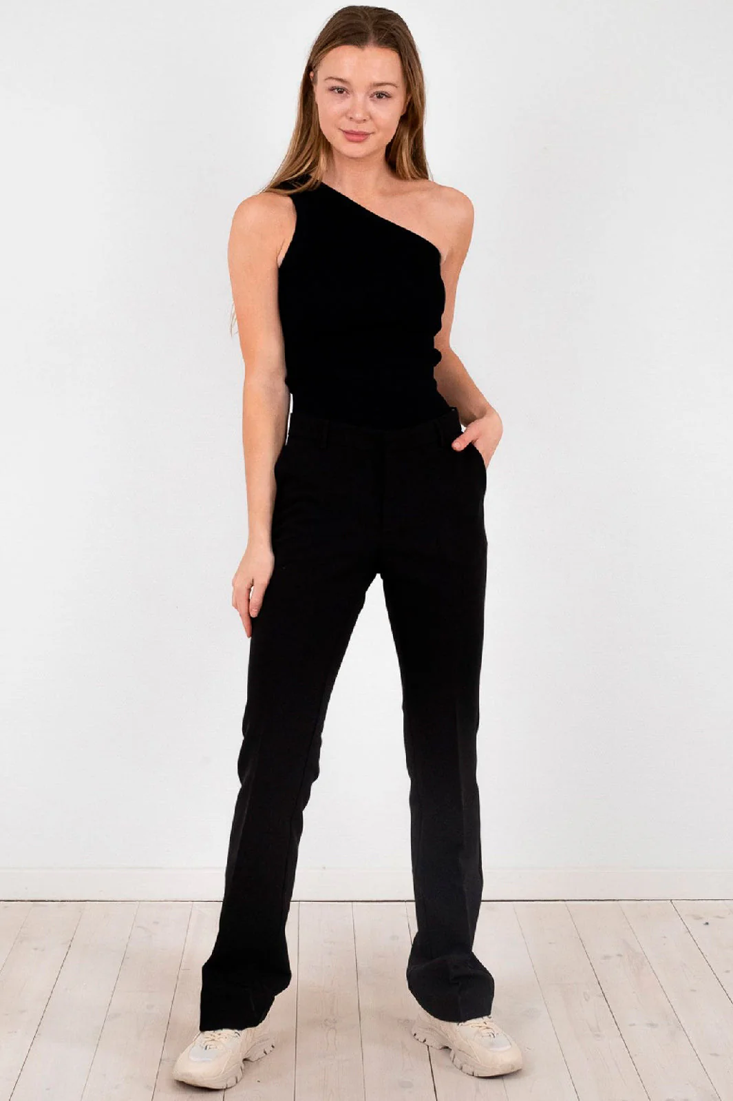 Neo Noir Clementine Knitted Top black