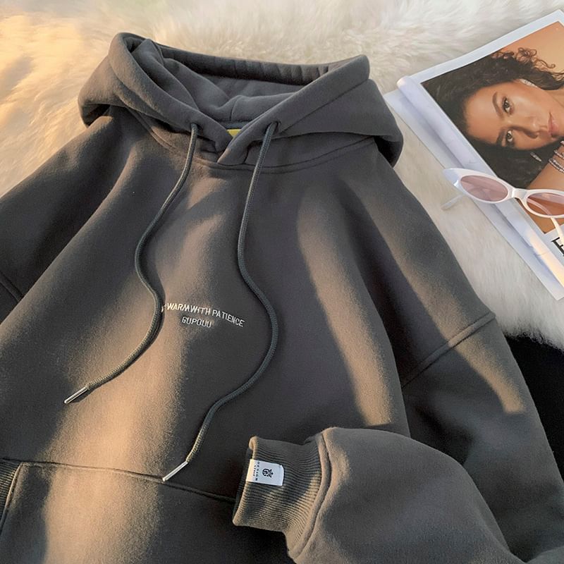 Koiyua - Losse hoodie met letters