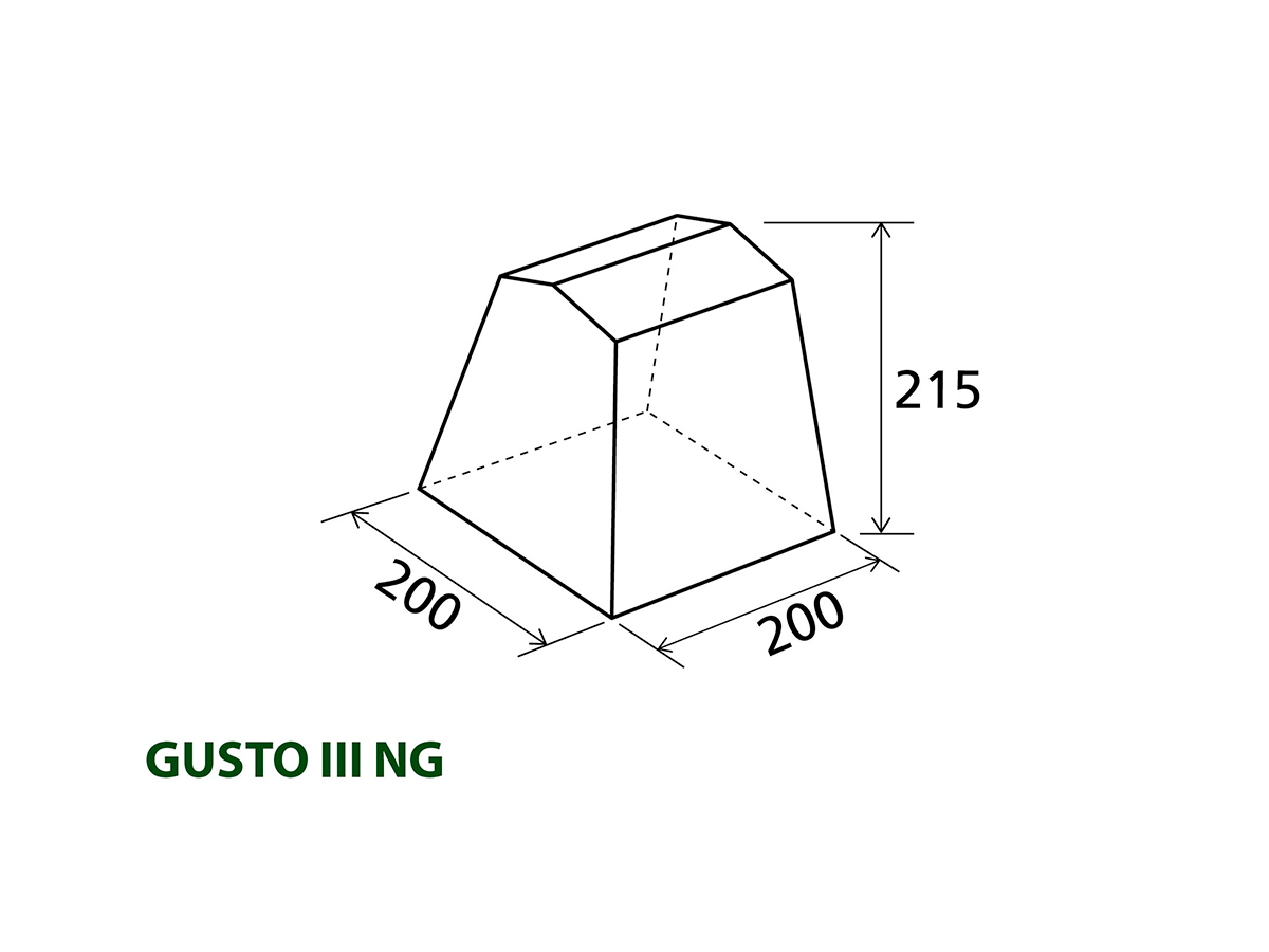 Brunner Gusto NG III keukentent - C30