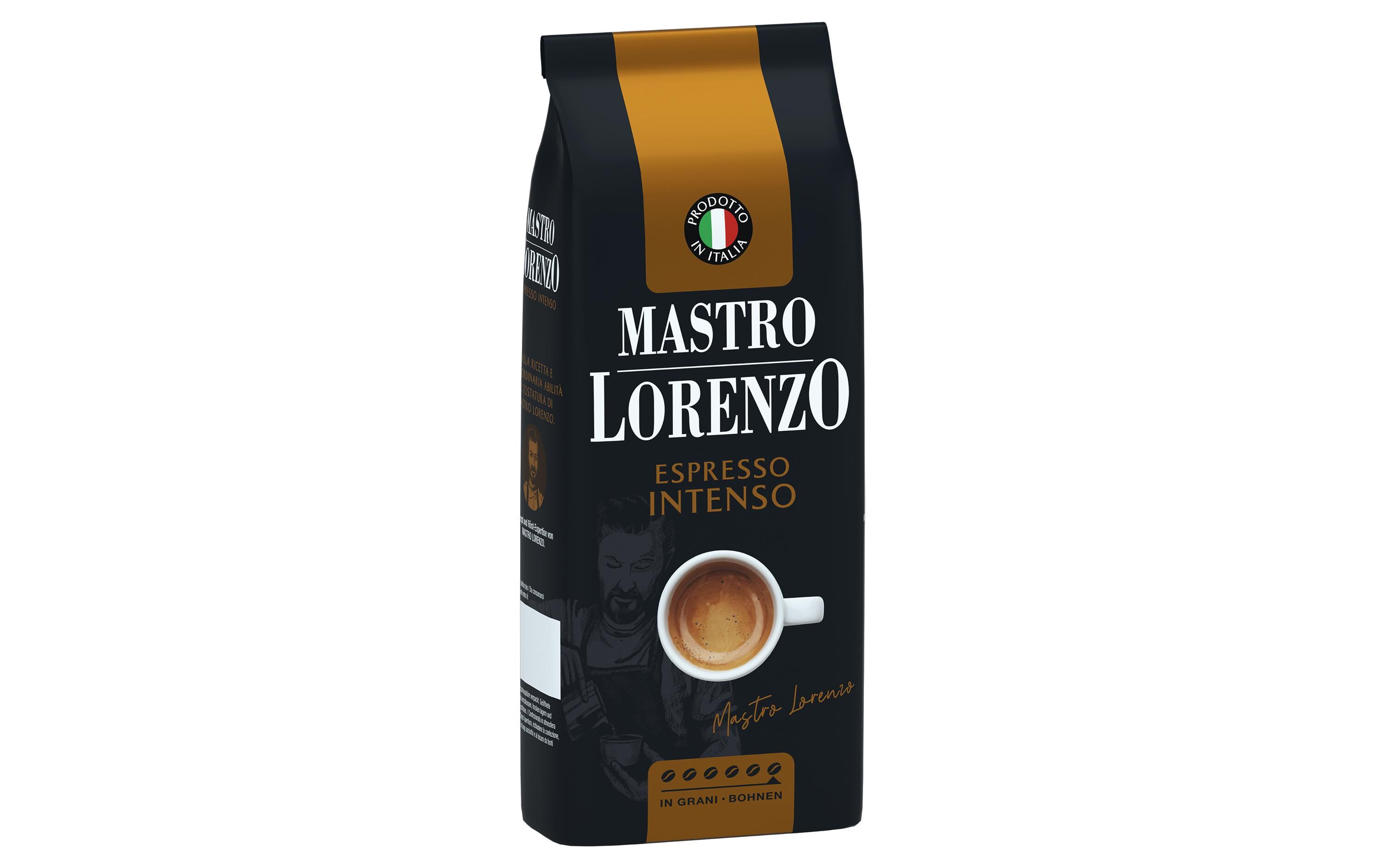 Kaffeebohnen Espresso Intenso 1 kgKaffeebohnen für einen kräftigen Espresso oder Café Crème