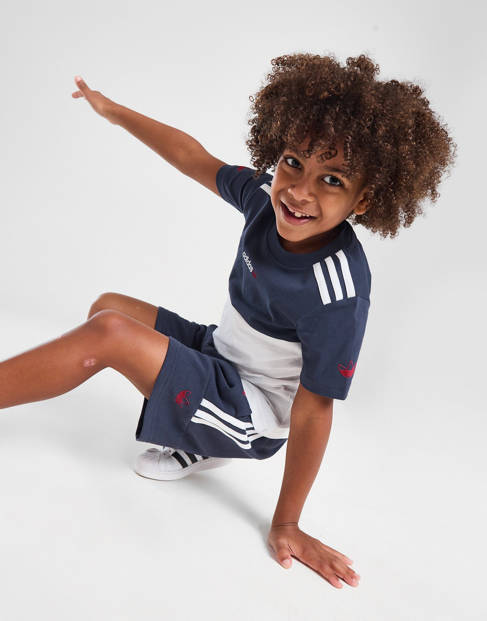 adidas Originals Ensemble T-shirt/Short Colour Block Enfant