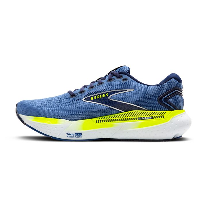 brooks glycerin gts 21 110420 409 blue peacoat lemon