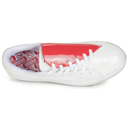 Puma - WN BASKET CRUSH.WH-HIBISCU - Blanc