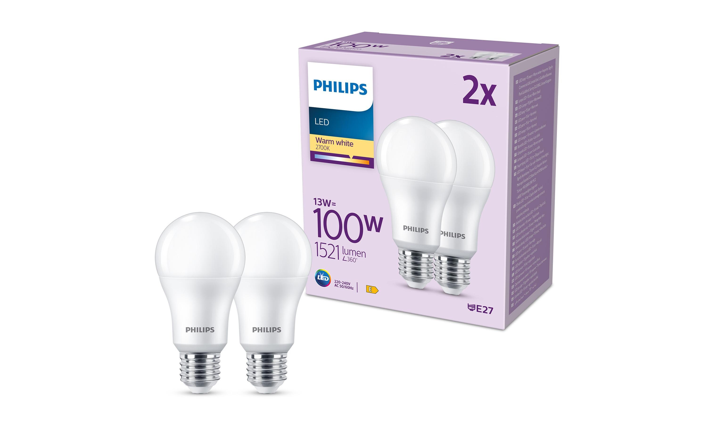 Lampe LED 100W A67 E27 WW FR ND 2CT/6 EC WarmweissLED-Leuchtmittel