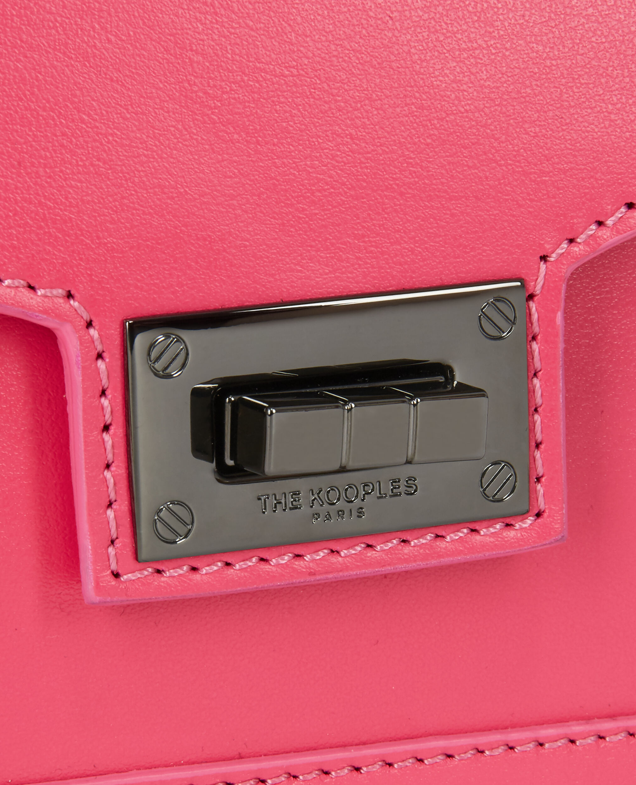 Sac Emily small en cuir rose
