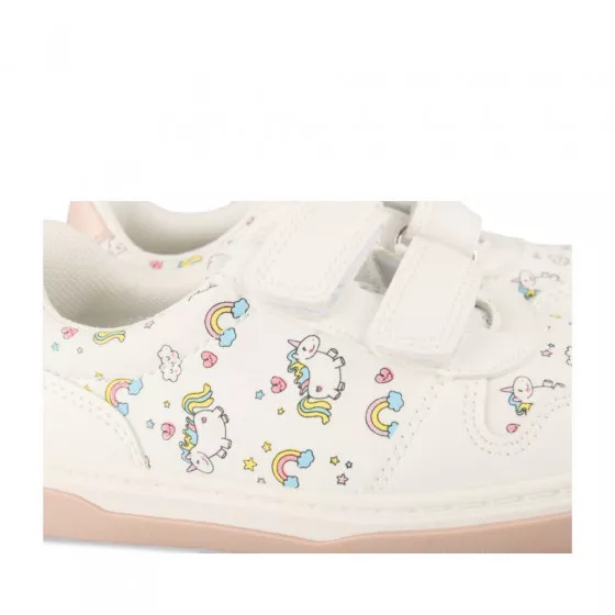 Baskets BLANC NINI & GIRLS