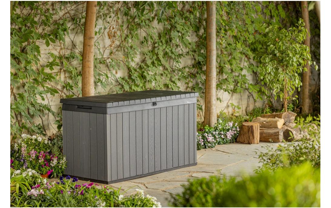 Gartenbox Darwin Box 570 l Grau<br>Aufbewahrungsbox