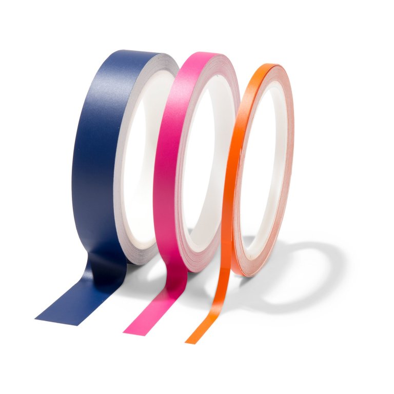Farbiges Klebeband opak, matt