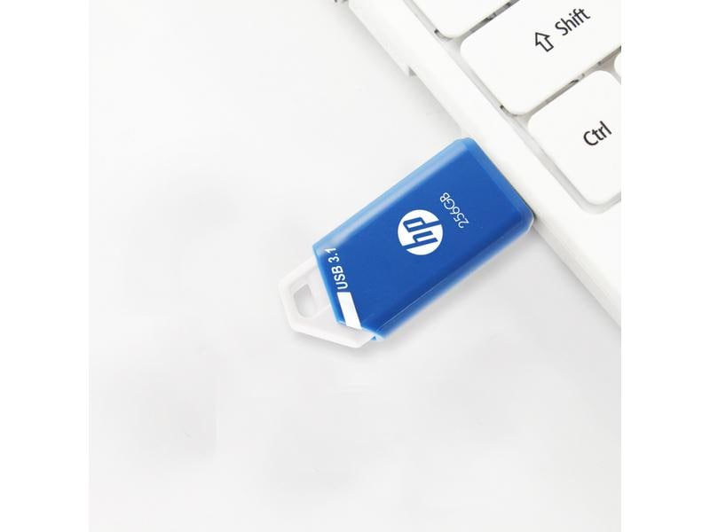HP USB-Stick 3.1 x755w 256 GB USB-Stick mit 256 GB Speicherkapazität und 65 MB/s Lesegeschwindigkeit
