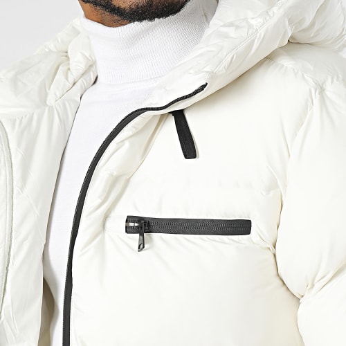 Doudoune Capuche Blanc