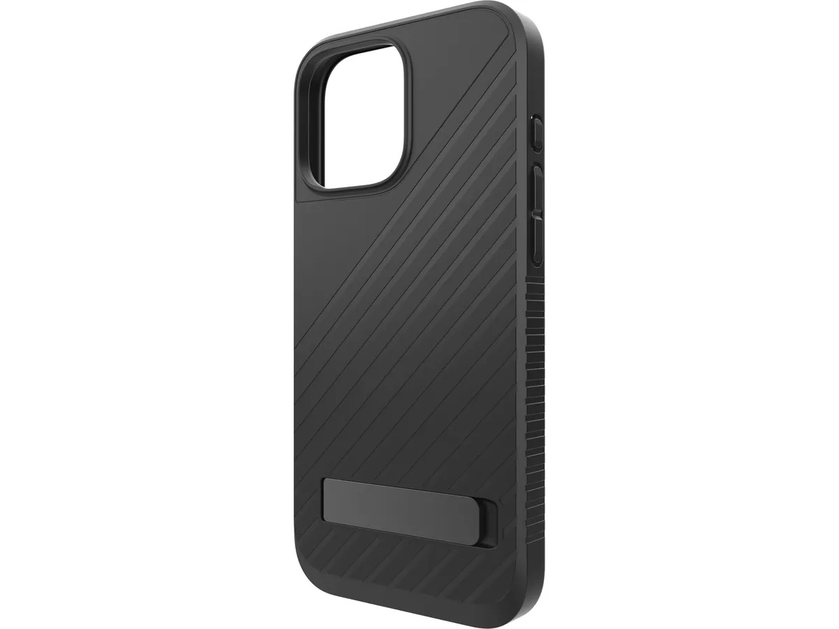 iPhone 16 Pro Max MagSafe Gummi Case Hülle Denali Snap KS mit Aufstellfunktion Recycled (702315253) - Schwarz