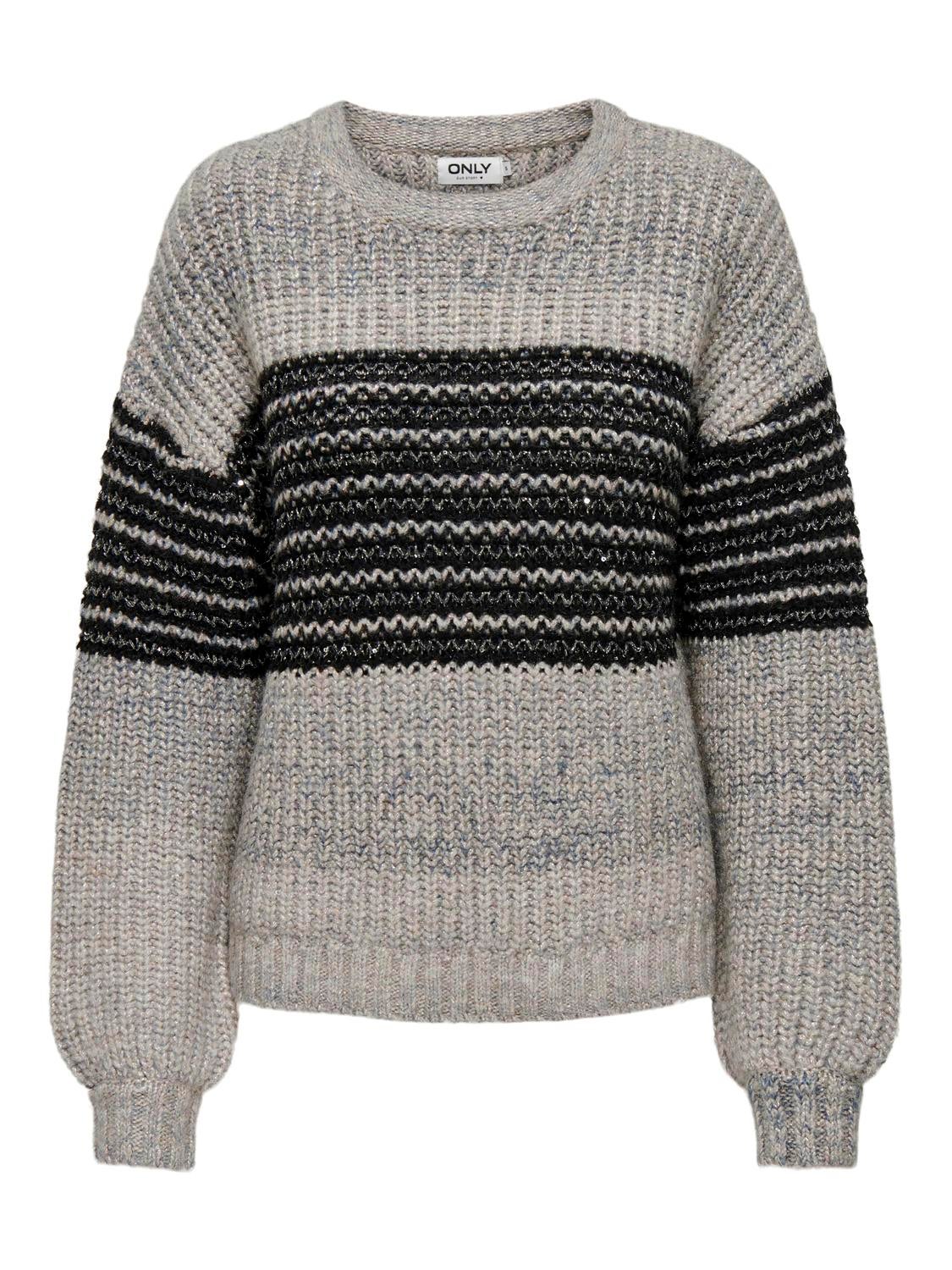 ONLLUCILLA Strickpullover Pumice Stone